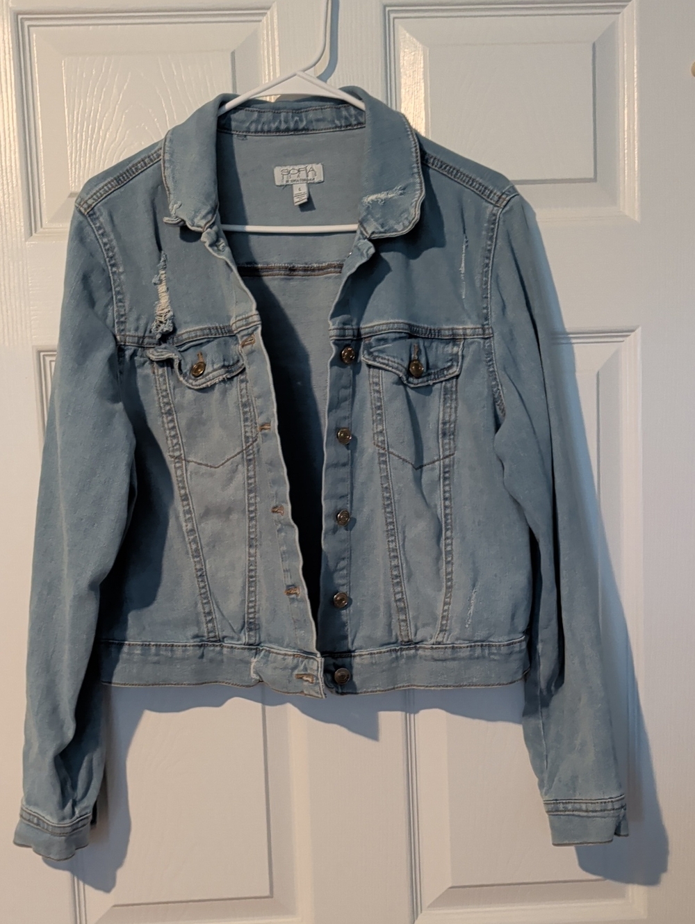 sofia by sofia vergara Light Blue Denim Jacket